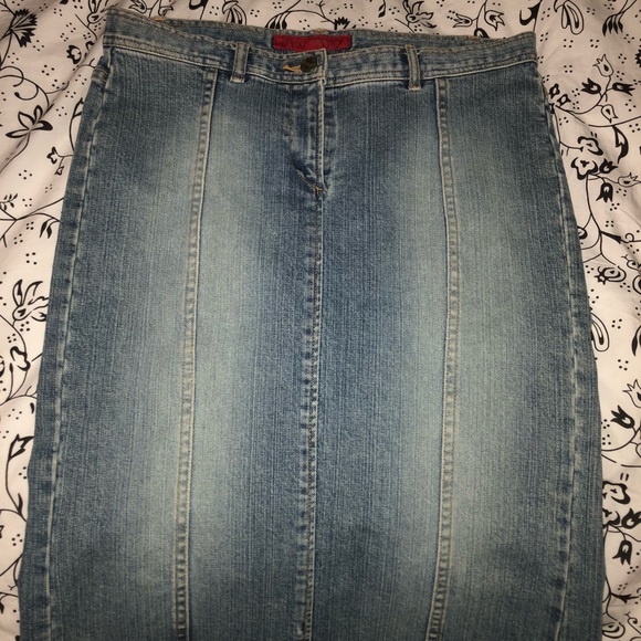 Fcuk Jeans Pencil Skirt - Picture 1 of 7